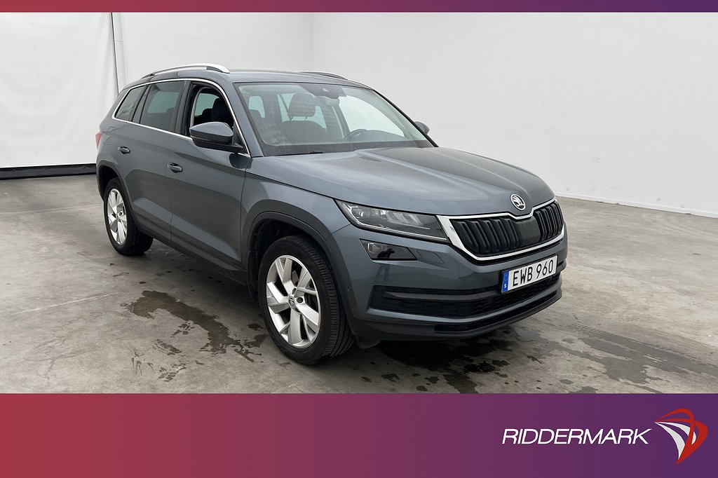 Skoda Kodiaq 2.0 TDI 4x4 DSG 190hk Businessline 7 Sits Värm