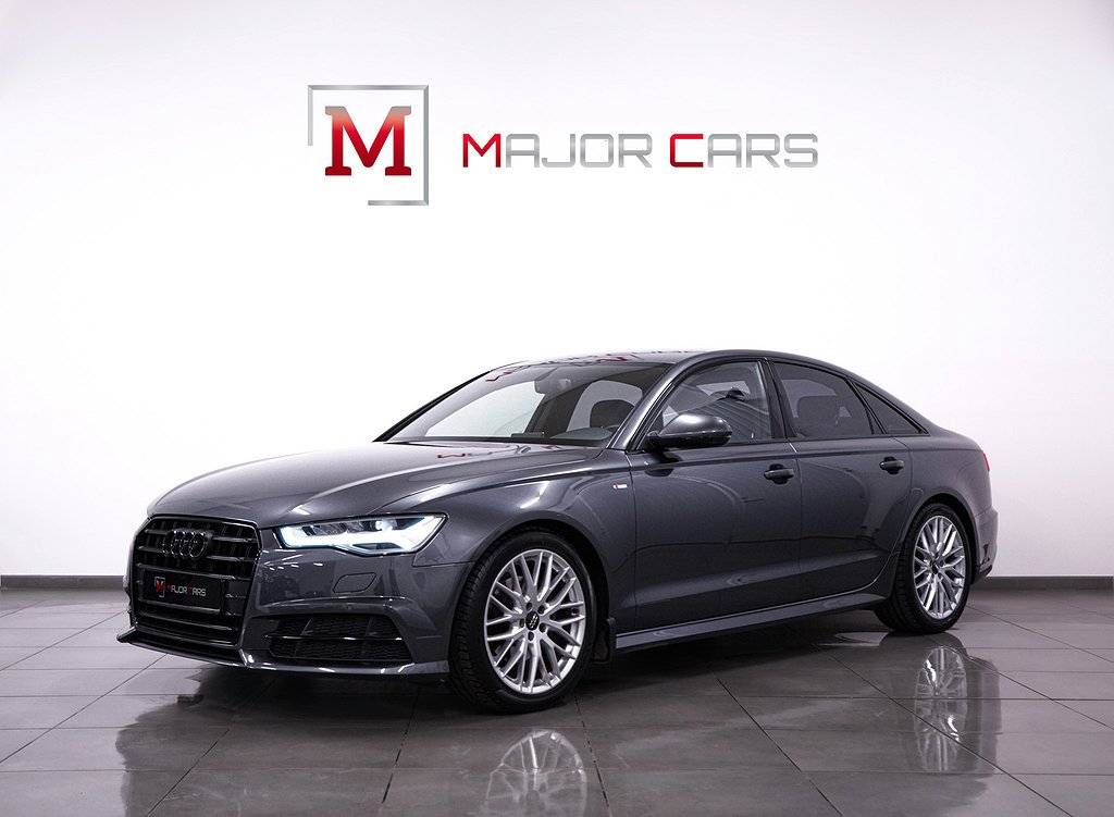 Audi A6 Sedan 2.0 TDI S-Line Svart Optik D-Värm Drag 190hk