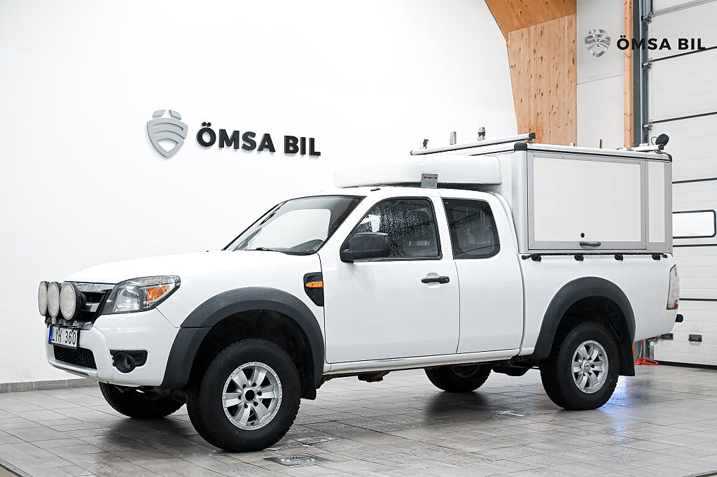 Ford ranger SuperCab 2.5 TDCi 4x4 Webasto-Värmare Skåp Drag 143hk