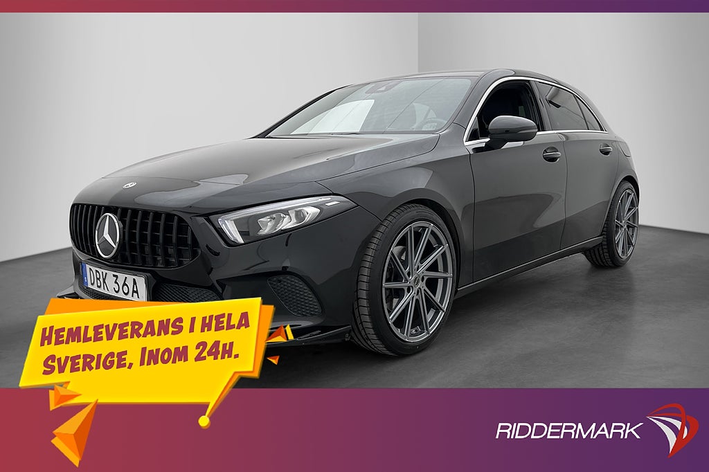 Mercedes-Benz A180 Progressive Kamera Ambient Halvskinn