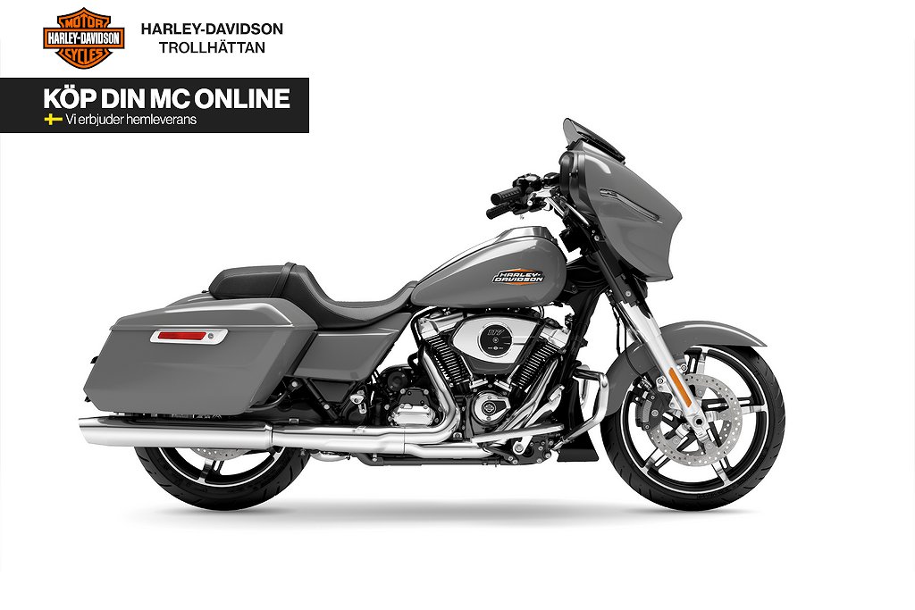 Harley-Davidson Street Glide, från 3695:-/mån 