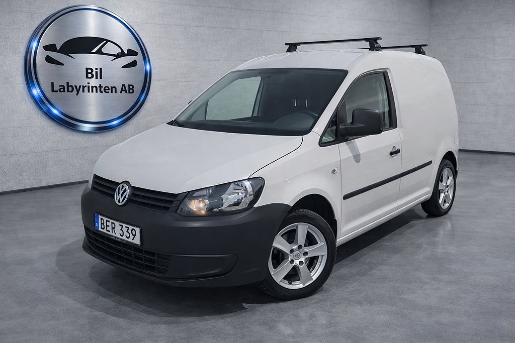 Volkswagen Caddy Skåpbil 1.6 TDI Euro 5 DRAGKROK Verkstadsinredning
