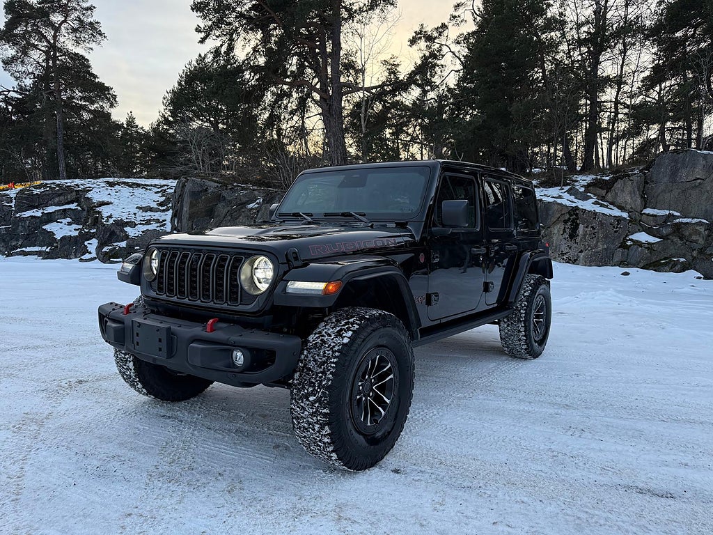 Jeep Wrangler 3.6 V6 AWD Rubicon Xtreme Skinn/Dragkrok/Navi/Alpine