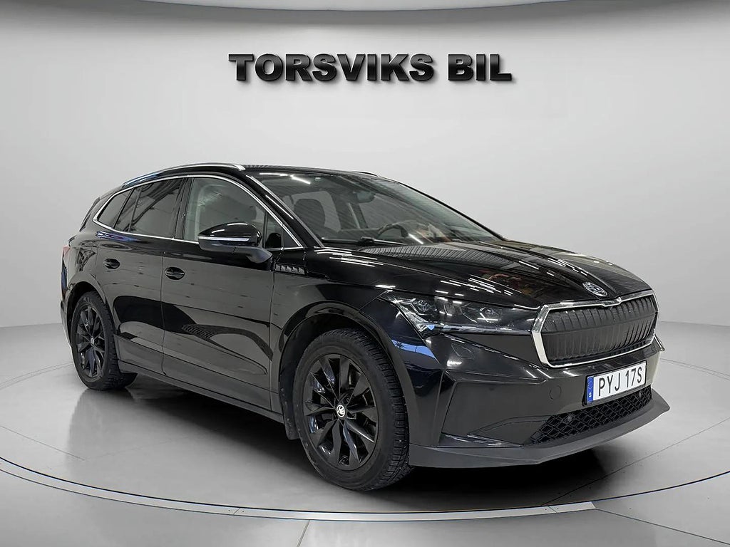 Skoda Enyaq iV iV80, Plus 204HK S&V hjul, Nybytt framruta, 3,95% Ränta - miniatyr 8