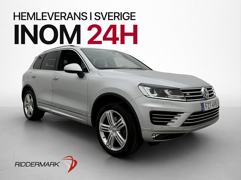 Volkswagen Touareg V8 TDI 4M 340hk R-Line Pano Luftfjädring