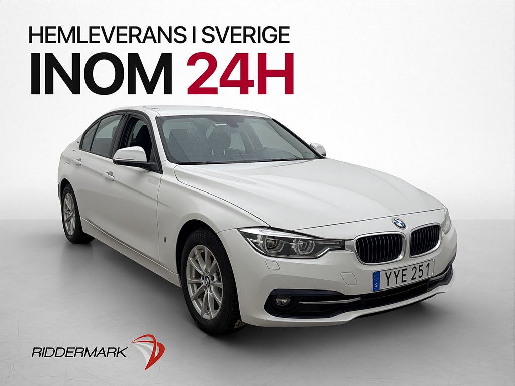 BMW 330e 252hk Sport line Värmare Navi Farthållare