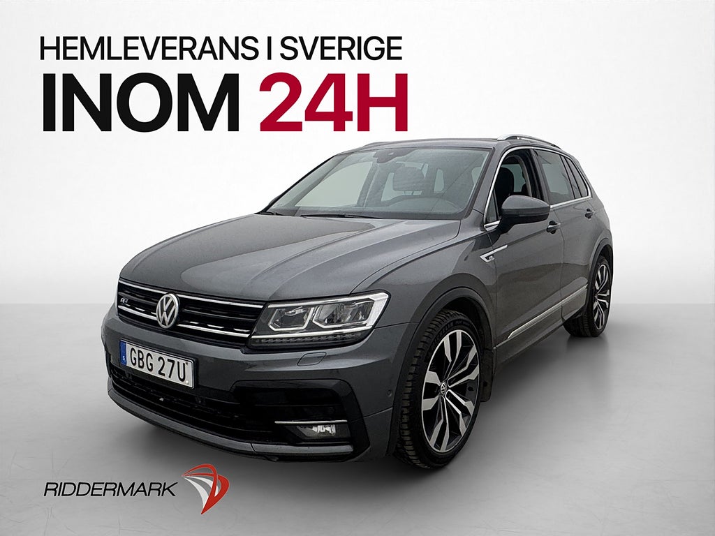 Volkswagen Tiguan 2.0 TSI 4M 190hk R-Line Kamera P-Värm Moms