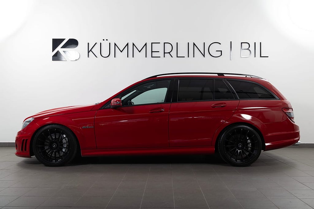 Mercedes-Benz C63 AMG T 7G-Tronic 457hk H&K/Navi/Svensåld...