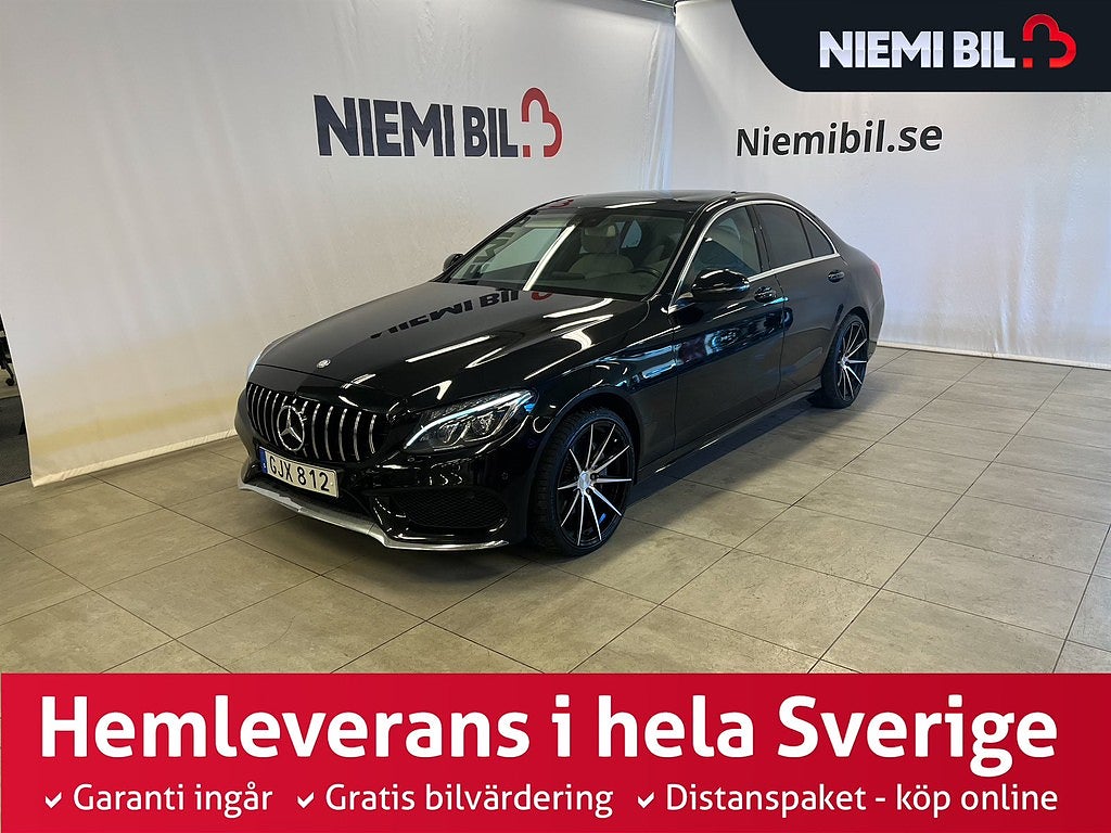 Mercedes-Benz C 220 d 4MATIC AMG Line Drag/Kamera/MoK-värm