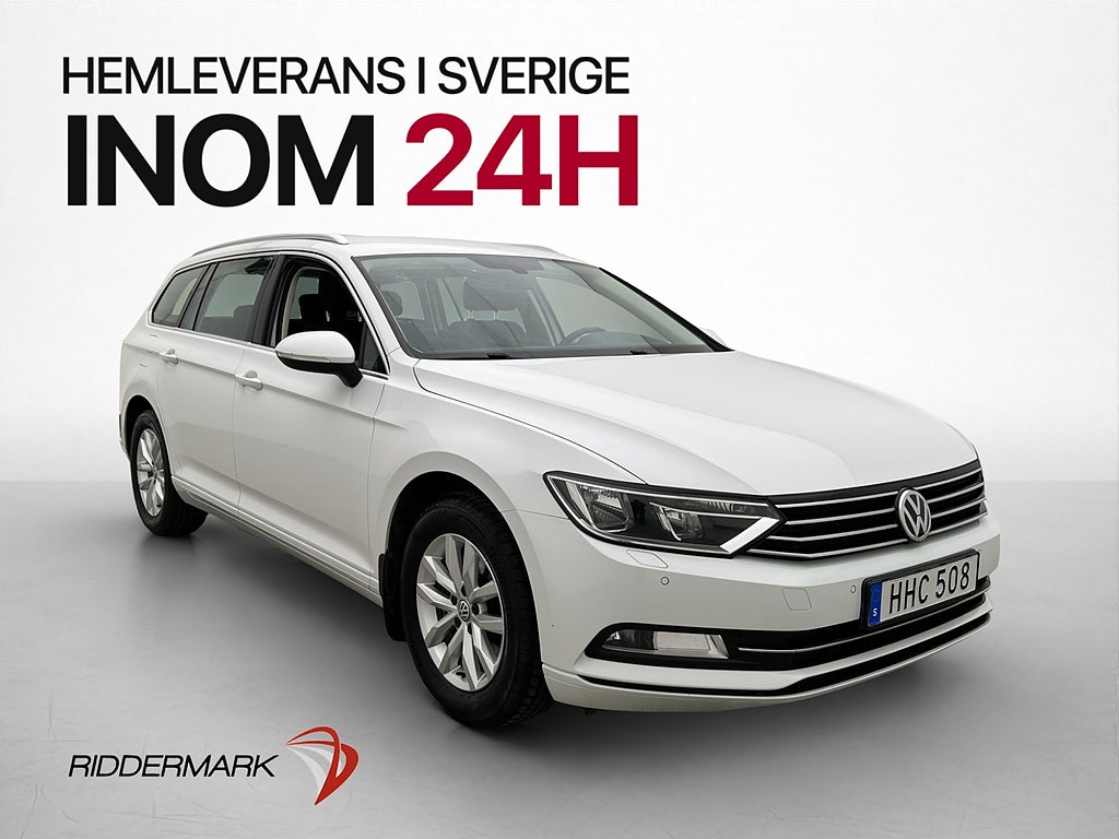 Volkswagen Passat TSI 150hk Cockpit P-Sensorer CarPlay
