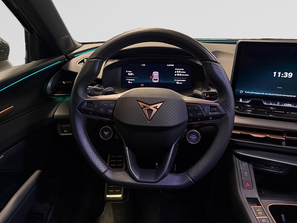 Cupra Terramar e-Hybrid 204 HK DRAG ada-fart B- kamera Värmare Carplay bild 13
