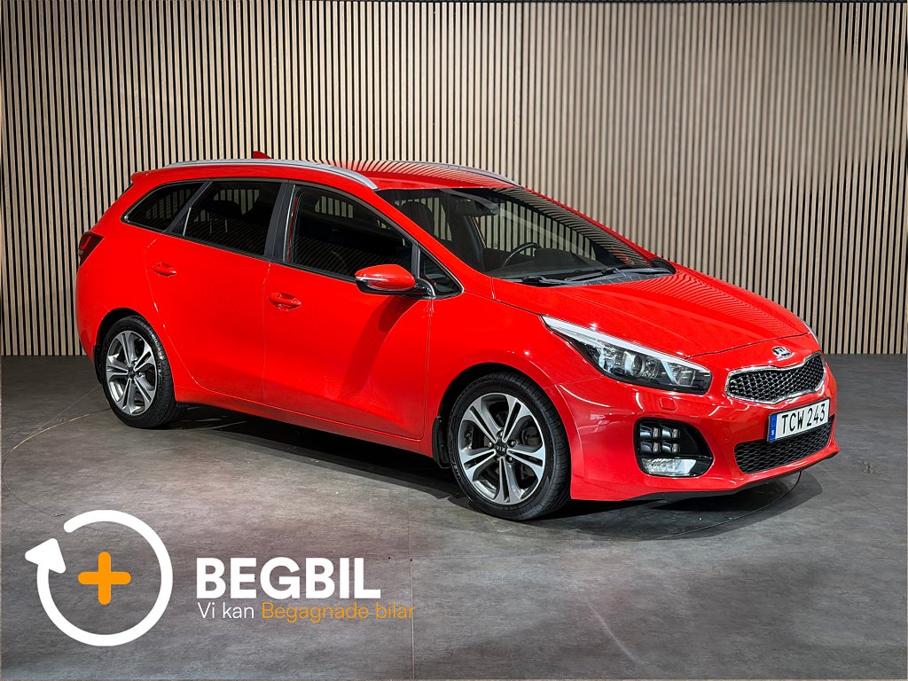 Kia Ceed SW 1.6 CRDi GT-Line I Dragk I 0,40L/M I Årskatt 1103kr