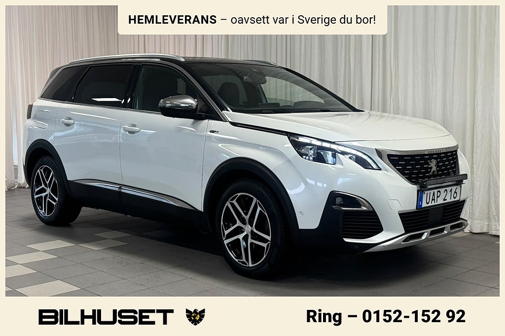 Peugeot 5008 2.0 BlueHDi 180 Navi Carplay Kam GT 7-SITS