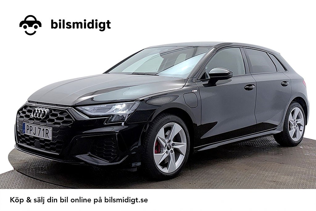 Audi A3 Sportback 45 TFSI e S Line Komfort Black App+ Connect 245hk