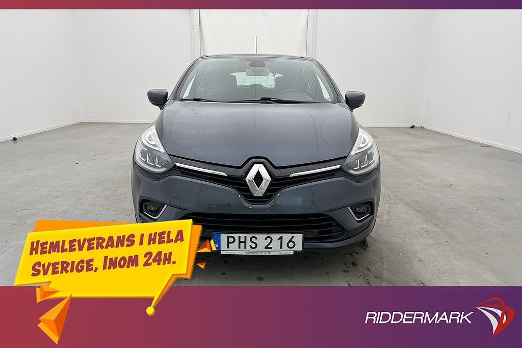 Renault Clio 0.9 TCe 90hk Intens BASS-Reflex Navi Sensorer