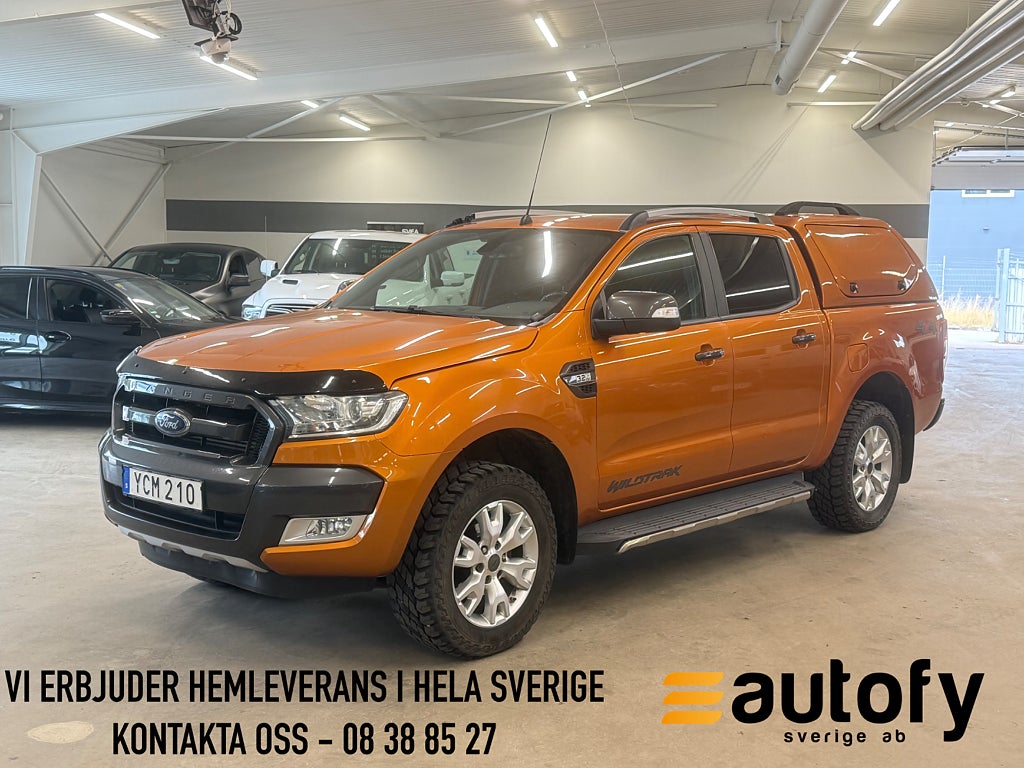 Ford ranger Dubbelhytt 3.2 TDCi 4x4 WILDTRAK KÅPA D-VÄRM MUDDERS