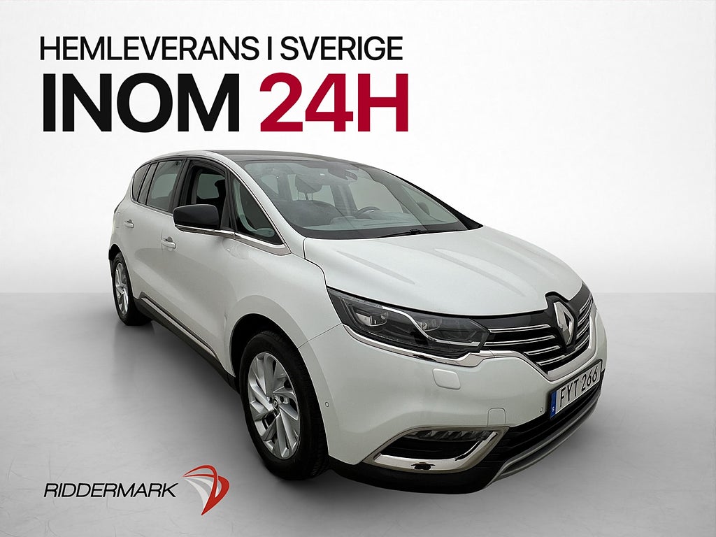 Renault Espace 160hk Dragkrok P-sensorer Taklucka Navi 0.47l