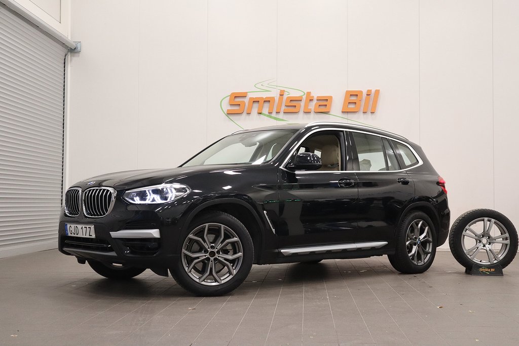 BMW X3 xDrive20d DRAG LÄDER D-VÄRMARE HEAD-UP MOMS/VAT 190hk