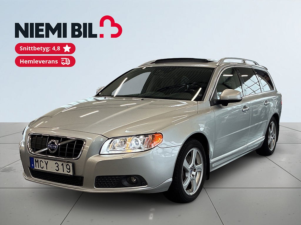 Volvo V70 D5 AWD SummumS&V/Drag/Dvärm/Glaslucka/Kamera/Fullservad