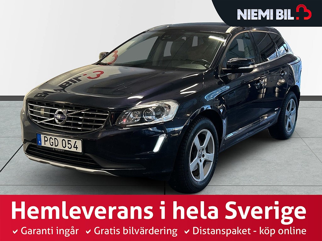 Volvo XC60 D4 AWD Aut Summum Dvärm/Skinn/SoV/BLIS/Ad.Fhåll/Navi