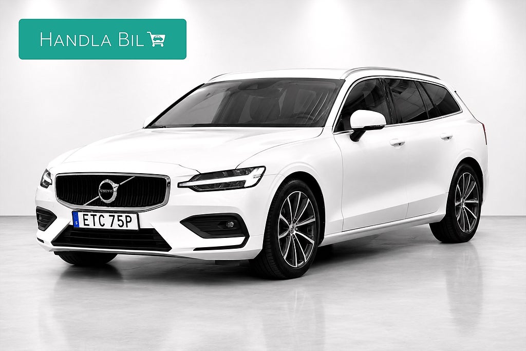 Volvo V60 B4 Momentum Drag D-Värm H/K Skinn 197hk
