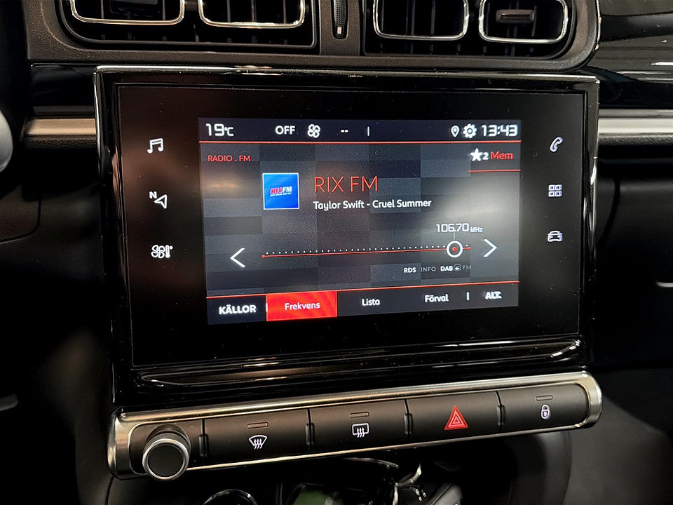 Bild på Citroën C3 Shine 1.2 PT 110hk Aut KAMPANJRÄNTA 3,99%