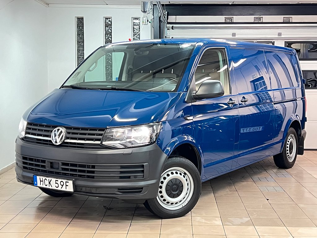 Volkswagen Transporter T30 Värmare 3-Sits Lång 2xDörrar MOMS