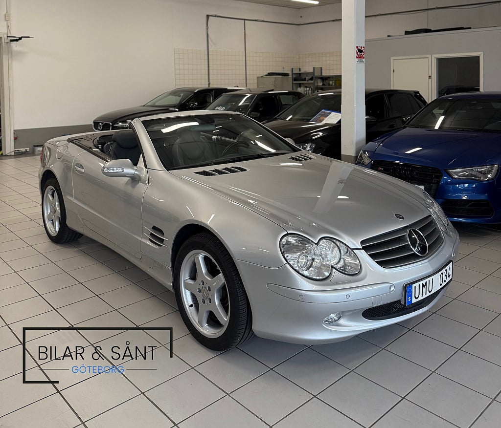 Mercedes-Benz SL 500 306hk 5G-Tronic Cab Bose Keyless ABC-Fjädring 