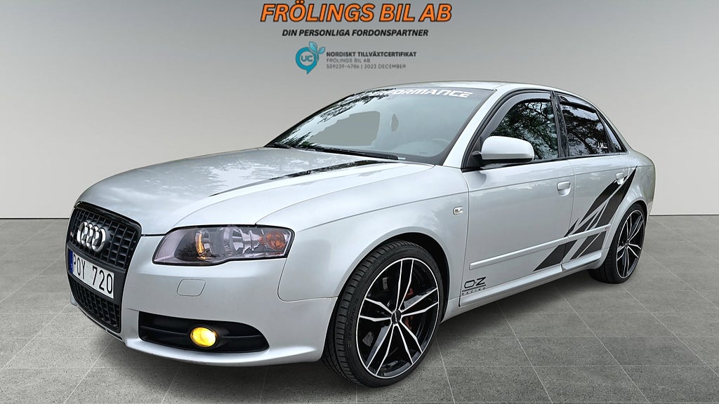 Audi A4 Sedan 2.0 TFSI quattro S Line Optimerad 280hk 19"