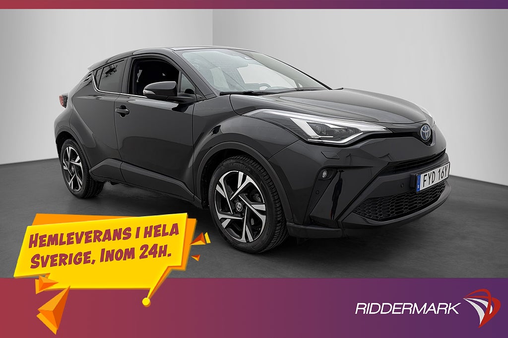 Toyota C-HR Hybrid 184hk X-Edition Backkamera JBL Rattvärme