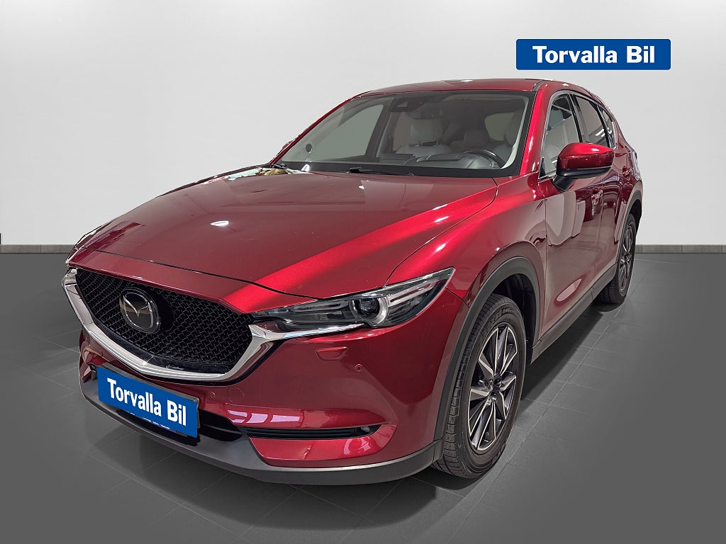 Mazda CX-5 Optimum Off-white 2.5 194hk AWD vinterhjul/drag