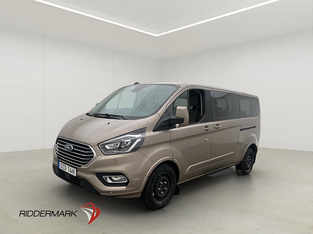 Ford Tourneo Custom Lång Titanium Fjärr-Värm Kamera 9-Sits