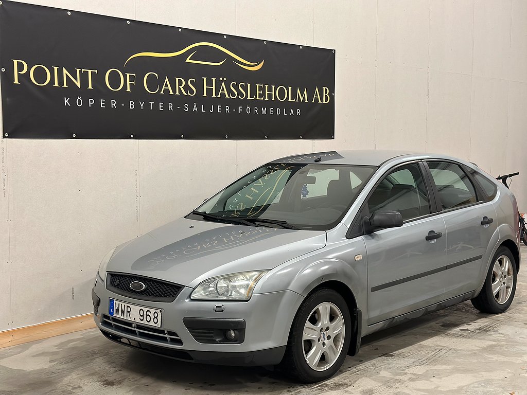 Ford Focus 5-dörrars 1.8 Flexifuel/Ny Servad/Besiktigad 