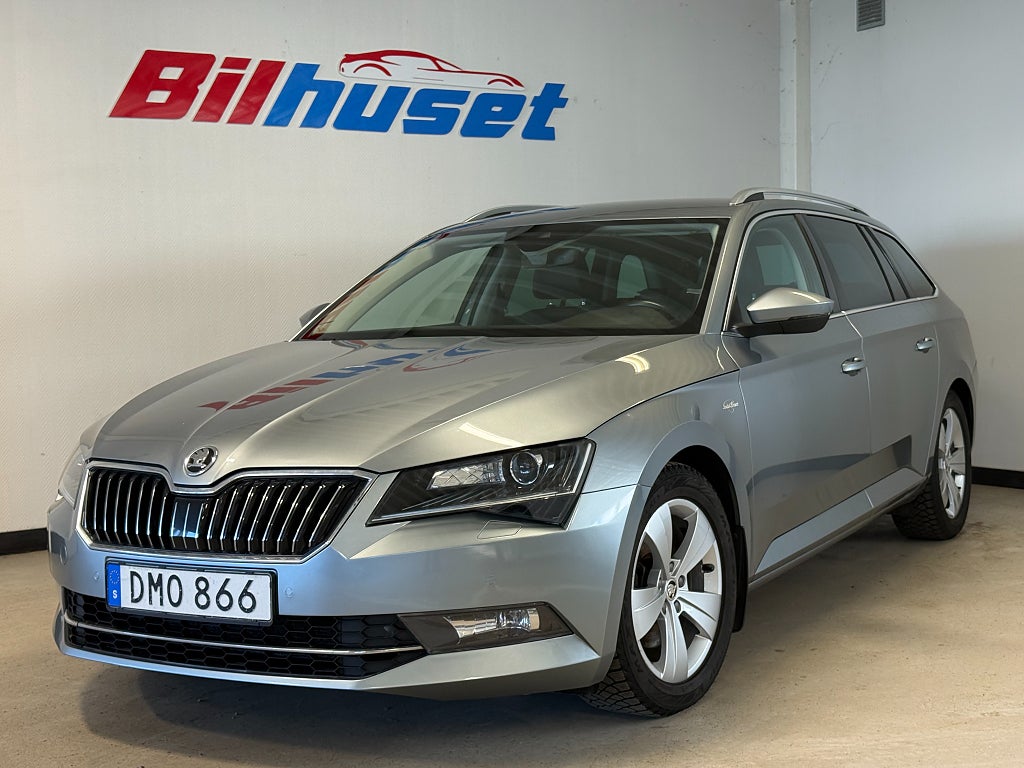 Skoda Superb  2.0 TDI 4x4 , L&KD-Värmare Skinn Canton Drag 