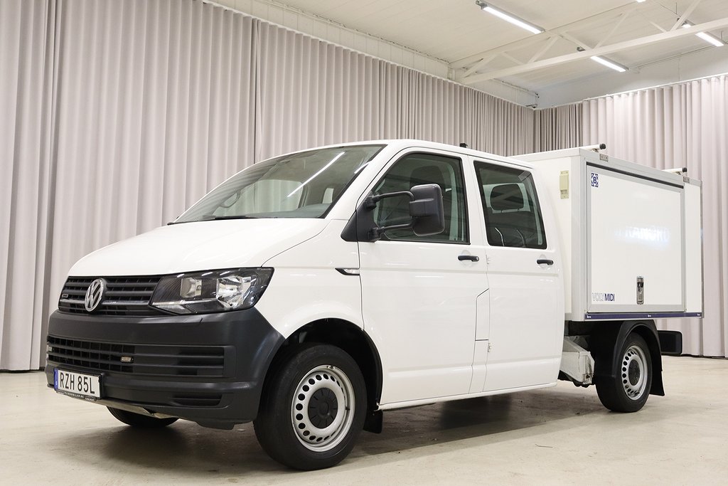 Volkswagen Transporter 4M 150HK D-Hytt Kåpa Servicebil Moms