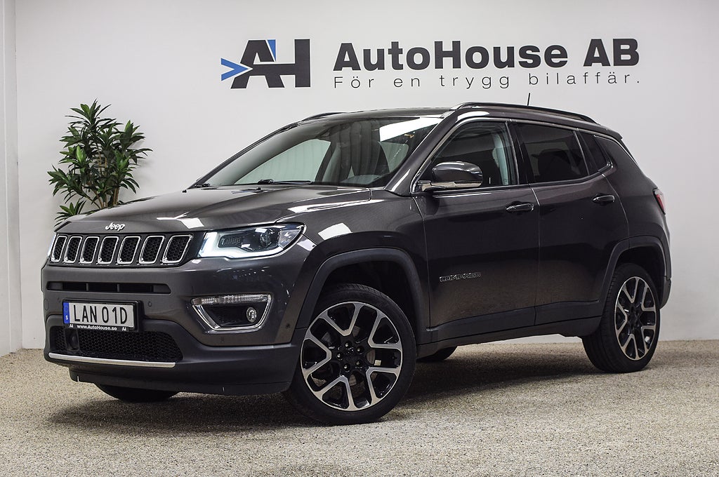 Jeep Compass 2.0 VVT 4WD 170HK Panorama B-kamera Radarfart