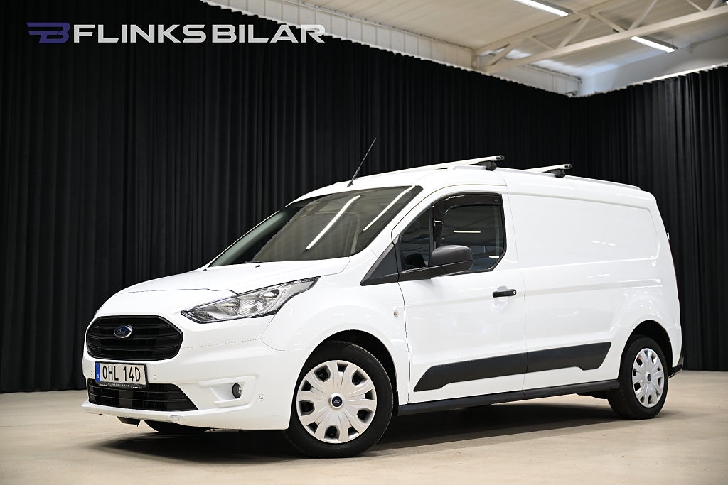 Ford transit Connect 100HK L2|Automat|Inredd|Drag|Värmare|Backkamera