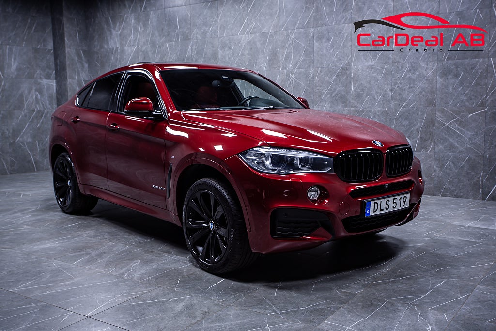 BMW X6 xDrive40d M-Sport Värmare Taklucka HUD 360° *SE SPEC*