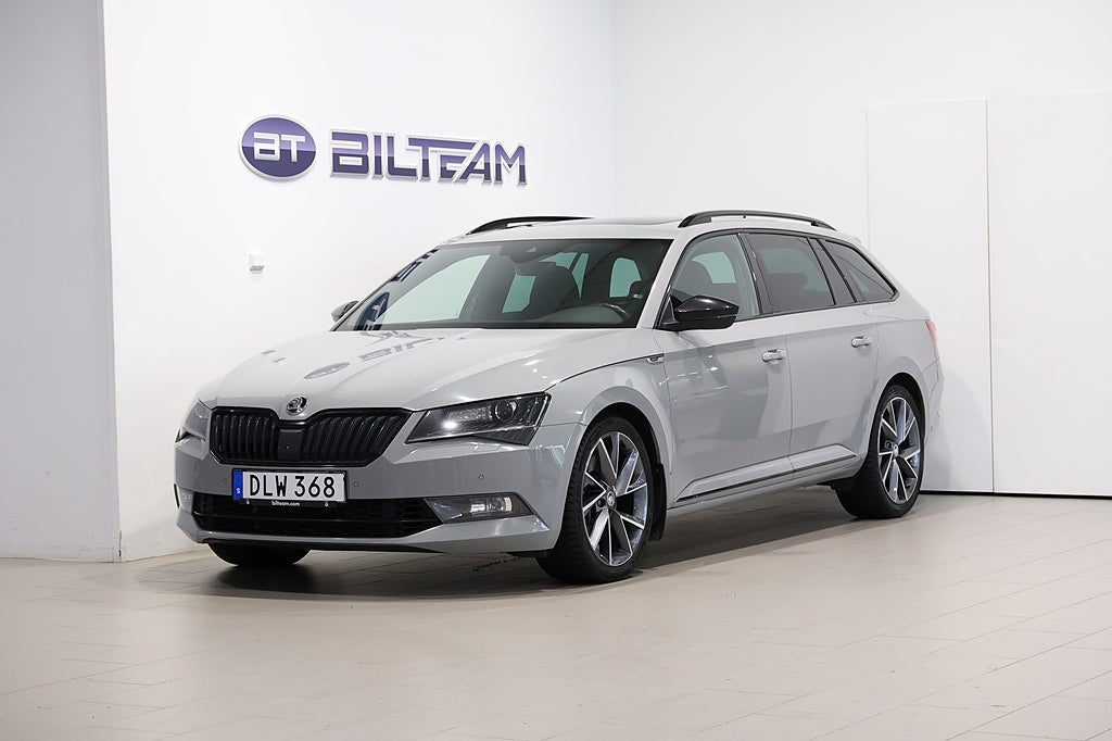 Skoda Superb Combi Sportline 2.0 TSI 272 DSG 4X4 Drag Värmare Panoram