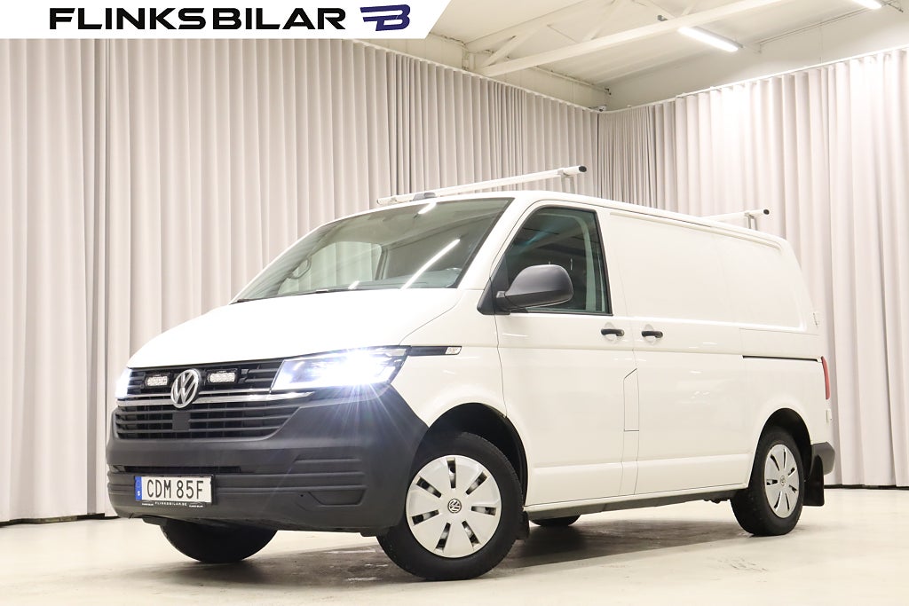 Volkswagen Transporter DSG 150HK Inredd|Dubbeldörr|SeUtr!