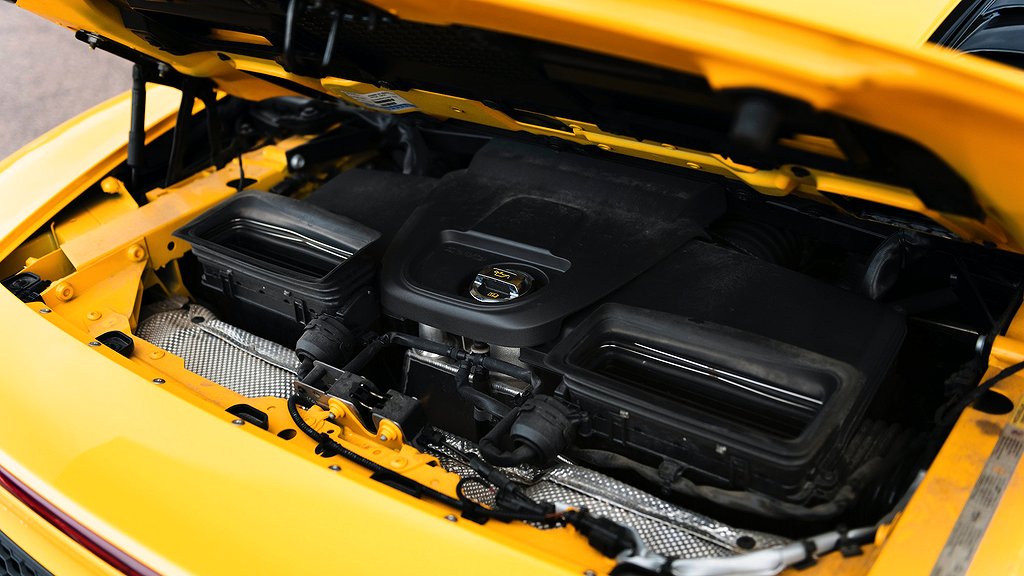 Audi R8 har en 5,2 liters V10-motor. Foto: Collecting Cars 