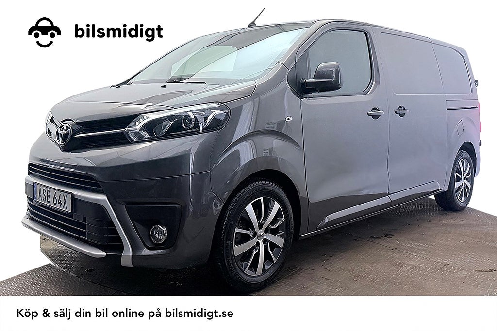 Toyota ProAce 1.5 D-4D 2xSidodörr Navi Kamera P-Sens 3-sits Värmare