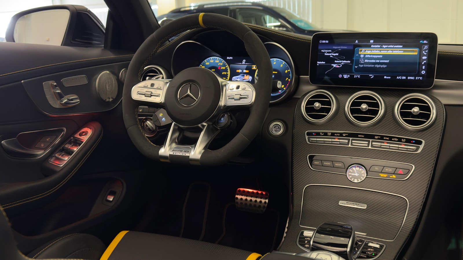 Mercedes-Benz C63 S AMG V8 510hk Cabriolet | Final Edition 2022 - miniatyr 31