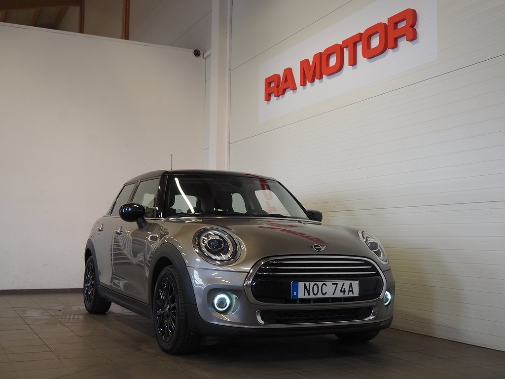 MINI Cooper 136hk Pepper II P-Sensorer Låga mil 2020