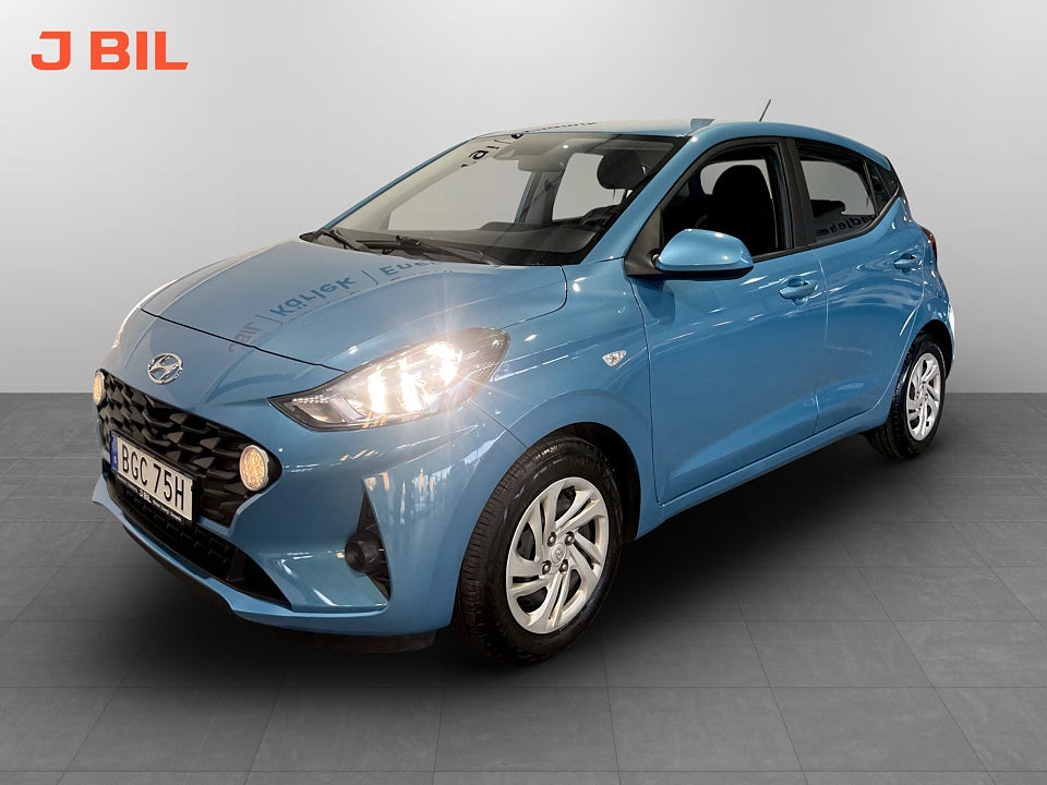 Hyundai i10 Essential 1.0 blue 67hk Aut CARPLAY