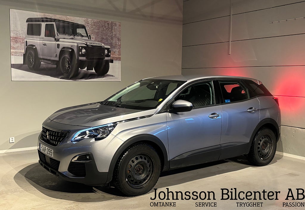 Peugeot 3008 1.2 PureTech Lågmil Dragkrok Kamrem bytt 130Hk