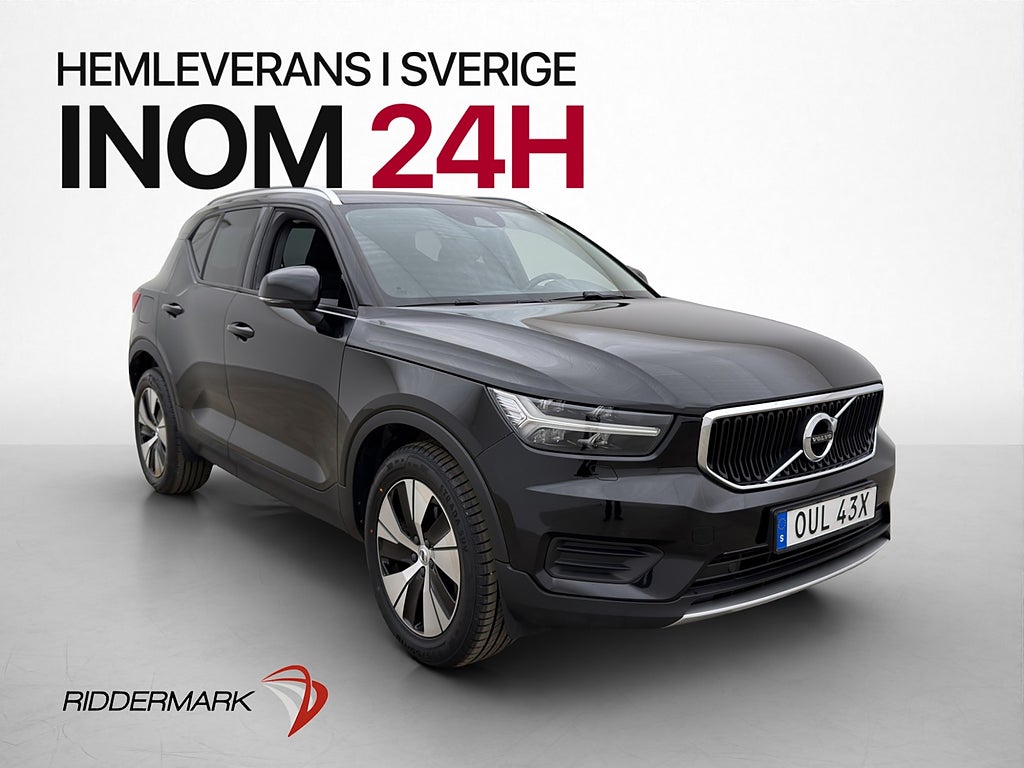 Volvo XC40 T3 163hk Momentum VOC Värmare Sensorer Rattvärme