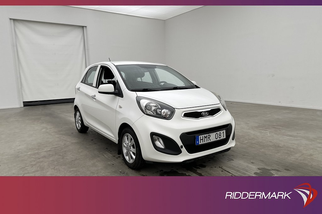 Kia Picanto 1.0 MPI 68hk Advance Värmare Rattvärme Lågskatt