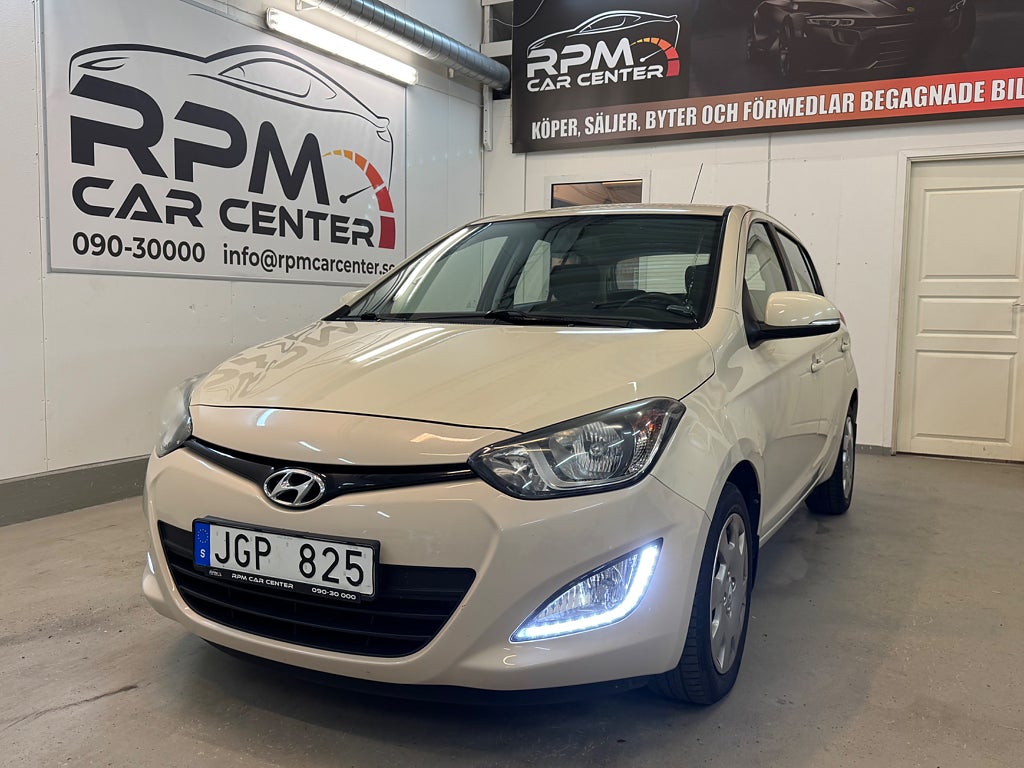Hyundai i20 5-dörrar 1.2 Premium Euro 5/ NyServad 
