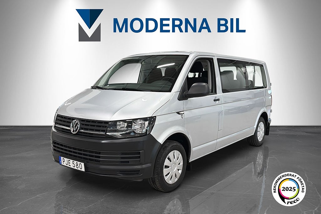 Volkswagen Caravelle 2.0 TDI 150hk TL Lång 9-sits Dragkrok PDC Nybesiktad 